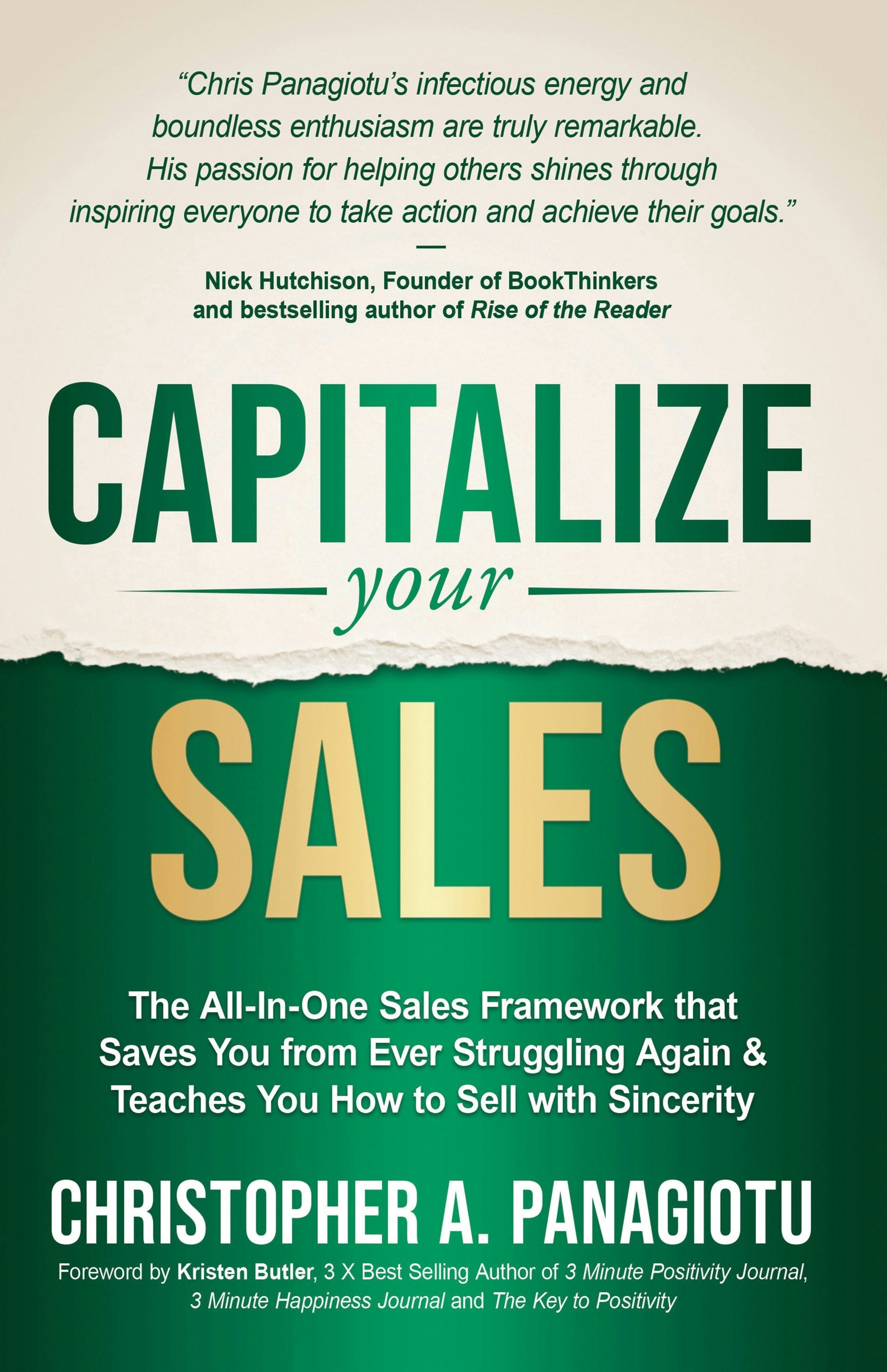 Book cover image for CAPitalize Your Sales ISBN: 9781636984766